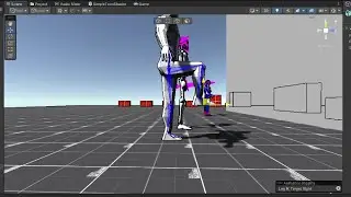 Leg IK Test - Unity 3D Animation Rigging