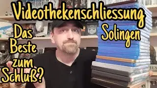 Kurz vor Schließung der Videothek in Solingen nochmal ein paar Filme gefunden