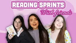 LIVE READING SPRINTS WITH FRIENDS 💖 come read and chat with us!