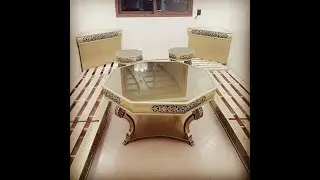 جديد الصالونات المغربية  2022خشب الصالون/les salons marocain 2022