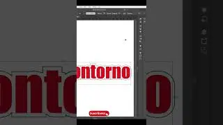 CREAR CONTORNO ADOBE ILLUSTRATOR | ADOBE ILLUSTRATOR TUTORIAL 