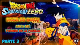 DB SPARKING ZERO: SAGA de GOKU: ARCO del TORNEO DE LA FUERZA | Parte 3 | PS5 GAMEPLAY | DomDomPlay🎮