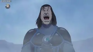 Naruto Sinks into Deep Sea & Releases Kyuubi Chakra - Naruto Uses Rainbow Rasengan!