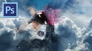 Video Aula Photoshop CS6 - Efeito desintegração