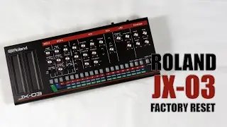 Roland JX-03 factory reset