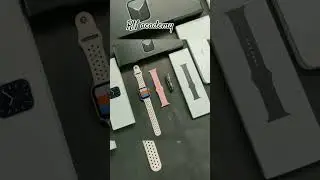 New smart watch||apple logo | 3 belts free | #shorts#viral#watch#smartwatch
