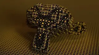 Create an abstract gold shader in Blender | beginner tutorial