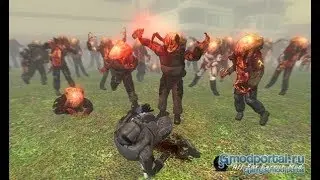 зомби против людей кто выиграл l garrys mod