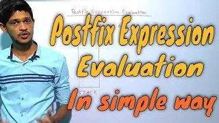 Postfix Expression evaluation using Stack | Data structures in Hindi |