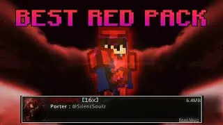 Best red texture pack for hive |MCPE|