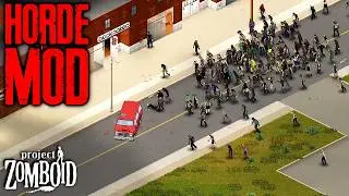 Horde Mod was a BAD idea | Project Zomboid with friends