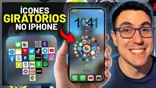 PERSONALIZE SEU IPHONE EM 5 MINUTOS COM ESSE APP | ÍCONES QUE GIRAM