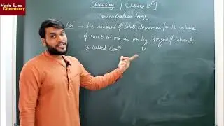 SOLUTION Introduction Class 12 Chemistry JEE NEET Concentration Terms Molarity Strength Arvind Arora