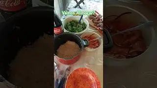 Almoço do dia do Pais teve churrasco e pudim - e vcs oq fizeram para o pai? #shorts #topreceitas