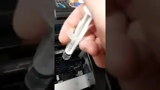 Обслуживание, чистка dtf принтера на примере дтф эпсон 1410