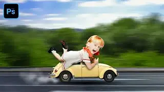 PS Touch Manipulation Tutorial | Funny Mini Car