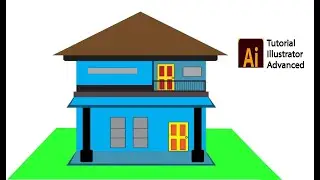 House logo design Adobe illustrator and photoshop
