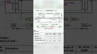 Bar Bending Schedule [BBS]