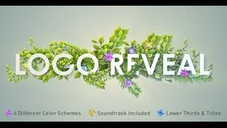 Nature Logo Reveal | After Efects Project Files - Videohive template