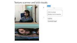 JavaScript texture scanner