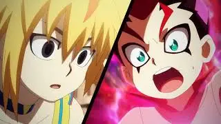 Beyblade Burst DB episode 13[AMV] Free vs Bell - Bell lose?