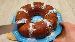 Take 4 tangerines 🍊 and make a delicious tangerine cake! A very simple and very good recipe