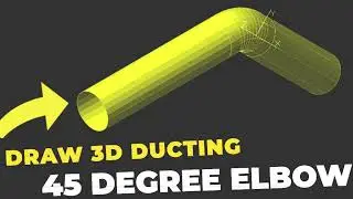 Draw a 45 degree elbow (Z Axis Explained)
