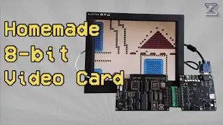 How 8-bit graphics work on homebrew retro computer [Part 2]