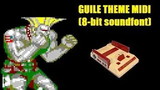 Super Street Fighter II | Guile Theme 8 bit MIDI