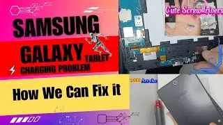 Samsung Tab A 9.7 SM T550 Charging Port Replacement || Samsung tablet T555 no power not charging etc