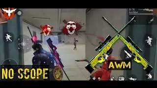 DOUBLE AWM GAME PLAY ON  GROUND 😍 || #freefire