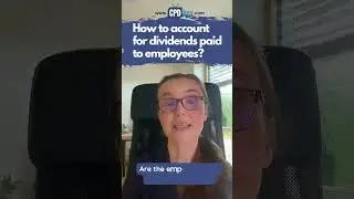 How to account for the dividends paid to employees under IFRS?