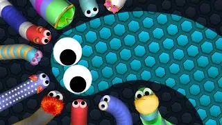 PRO HACKER SNAKE vs 97779 SNAKES / Epic Slitherio Gameplay | Slither.io