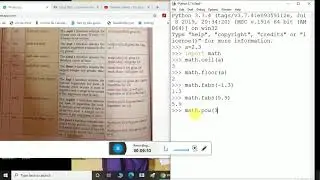 math , random & statistics module in python
