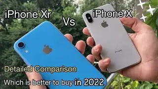 iPhone Xr vs iPhone X in 2022 Hindi |Speed|Camera|battery|  iPhone Xr vs iphone X second hand