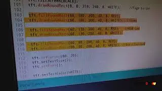 Create a button menu on TFT LCD Shield for Arduino