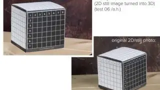 BenroCUBE Grid test - 2D image - add (3D)depth & motion .. /test