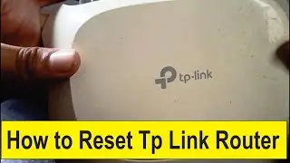 How to Reset TP Link Router Forgotten Password | Find Wifi Password