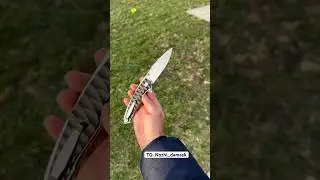 Складной нож из M390 💣    