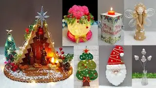 7 Economical Christmas Decoration ideas from Simple materials | DIY Christmas craft idea🎄362