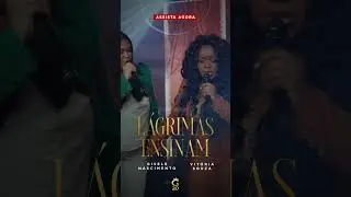 Eu e a querida #VitoriaSouza queremos te convidar para adorar ao Senhor ao som de #LágrimasEnsinam