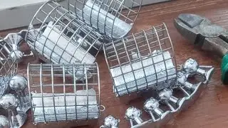 как отлить кормушки для фидера