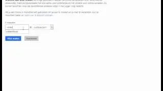 Maak een alias (tweede e-mailadres)  in Outlook.com aan
