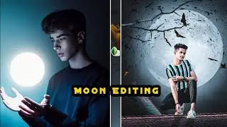 Snapseed Creative Moon Photo Editing 😳| Snapseed Photo Editing Tutorial | Snapseed Background Change