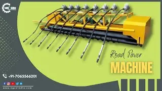 Concrete Road Paver Machine