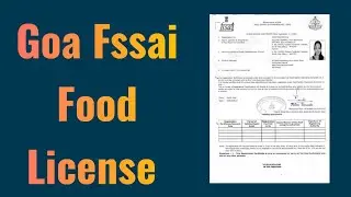 How To Get License Of Food In Goa | Goa Food License Kaise Banaye | Goa Fssai Food License