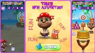 My Talking Tom 2 Game | Tom's New Adventure | Gameplay