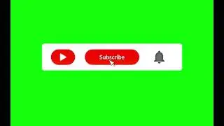 Subscribe Button,Like,Bell Icon | Green Screen | No Copyright Green Screen Videos➡️no copyright