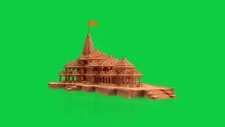 Ram Mandir Ayodhya Green Screen Video 