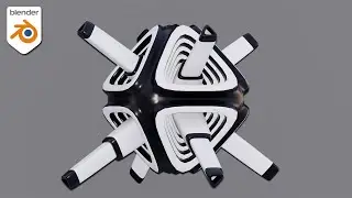 Abstract Animation Loop in Blender Using Attribute Statistics Node - Blender Tutorial